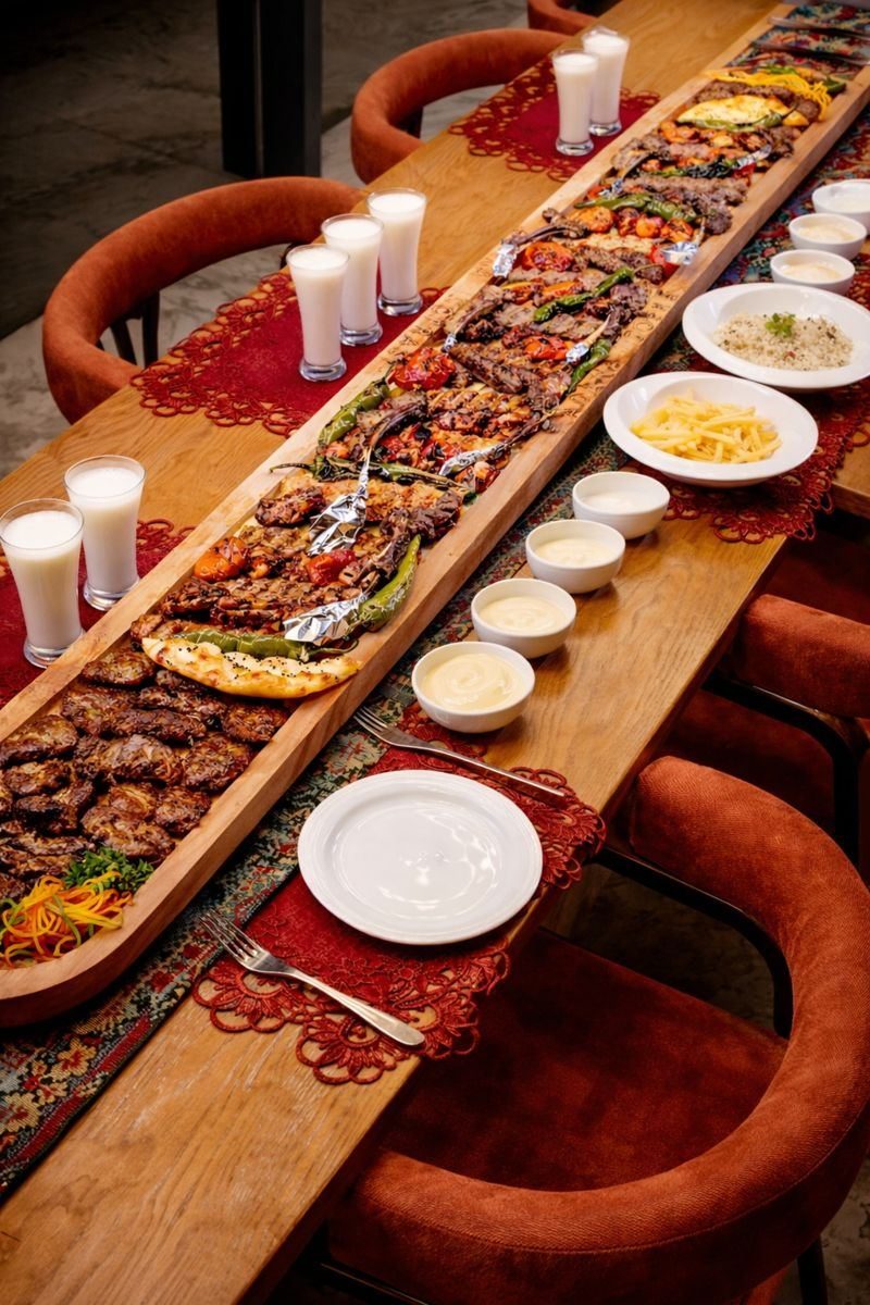 سفرة إفطار رمضان (طولي)
